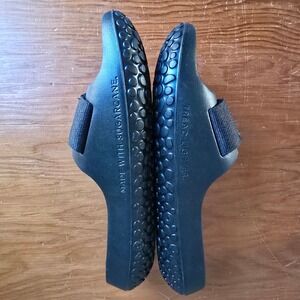 Allbirds Sugar Slider Sandals Womens 7 Mens 5 Black Adjustable Strap Sugarcane